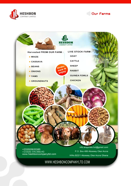 Agriculture and livestock