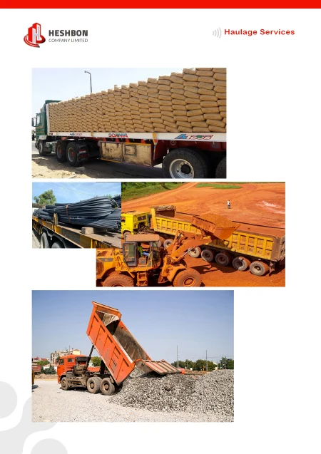 Haulage services